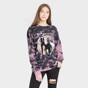 Woen's Fleetwood Ac Graphic Sweatshirt - Tie-Dye Size M